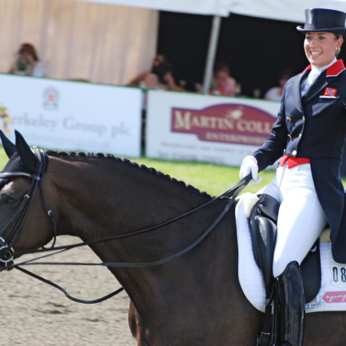 Charlotte Dujardin and Valegro, in a 2011 image by Judy Sharrock. Used with Creative Commons License Attribution-NoDerivs 2.0 Generic (CC BY-ND 2.0)